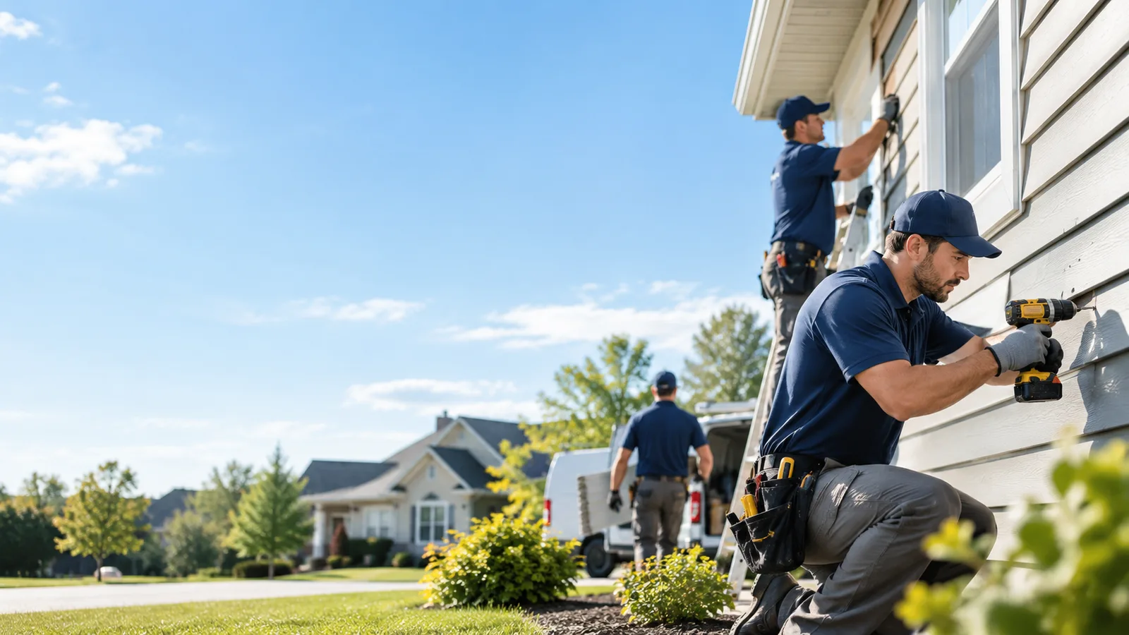 Partial Siding Replacement in Middletown, IL